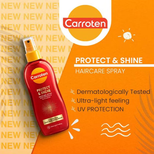 Carroten Protect & Shine Haircare Spray With UV Protection 150ml Protect & Shine Haircare Spray With UV Protection 150ml Carroten