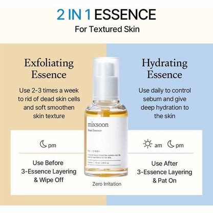 Mixsoon Bean Facial Essence For Dewy & Glowy Skin 50ml