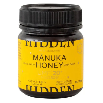 Hidden Honey 829+ MGO & UMF 20+ Manuka Honey 250g Hidden Honey
