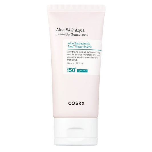 Cosrx Aloe 54.2 Aqua Tone Up Tinted Sunscreen Cream SPF50+ & PA++++ For Sensitive Skin 50ml