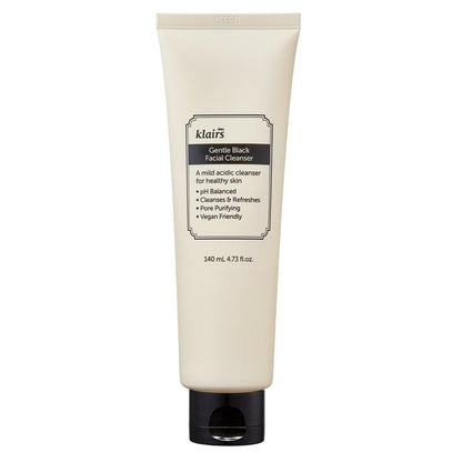 Dear Klairs Gentle Black Foaming Facial Cleanser 140 ml