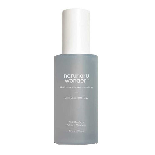 Haruharu Wonder Black Rice Hyaluronic Acid Essence Face Serum For Oily To Combination Skin 50ml