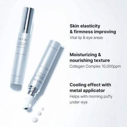Tirtir Collagen Lifting Eye Cream For Fine Lines, Wrinkles & Under Eye Puffiness 15ml