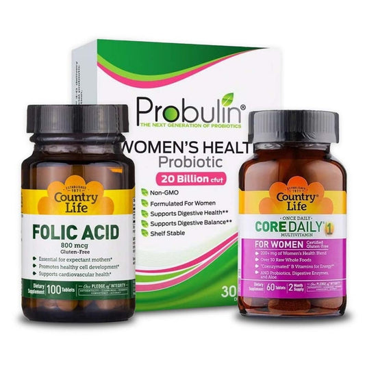 Eve Care Women's Health Nutrition Bundle Package