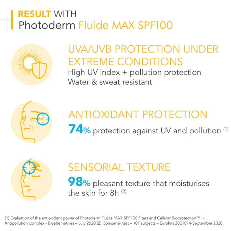 Bioderma Photoderm Fluide Max SPF100 Invisible Sun Cream 40 mL Bioderma