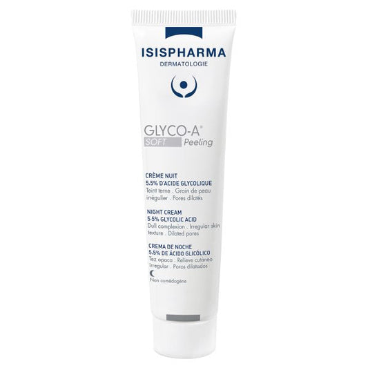 ISIS Glyco-A Soft Peeling Night Cream 5.5% Glycolic Acid 30ml