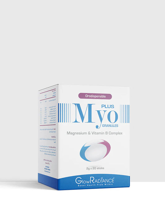 Glow Radiance Myo Plus Granules Sticks 2gm x 20’s
