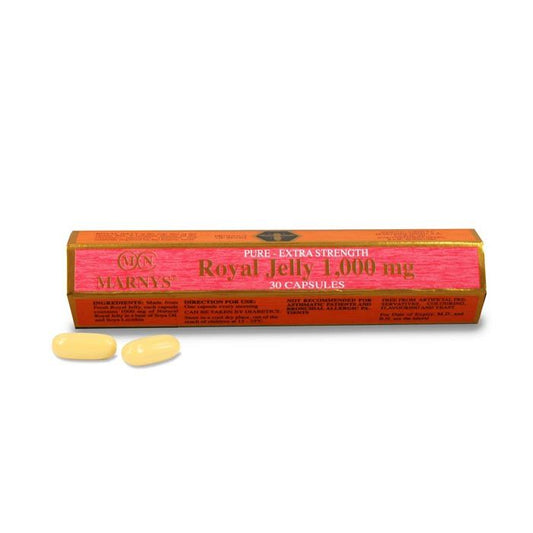 Marnys Royal Jelly 1000 mg 30 Capsules Marnys