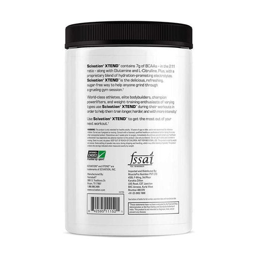 Scivation Xtend BCAAs Fruit Punch - 30 Servings Scivation