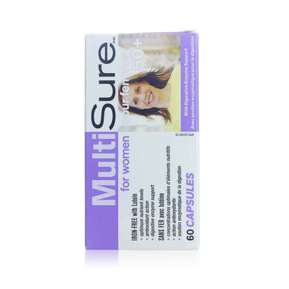 Webber Naturals MultiSure Women 50+ – 60 Vegetarian Capsules