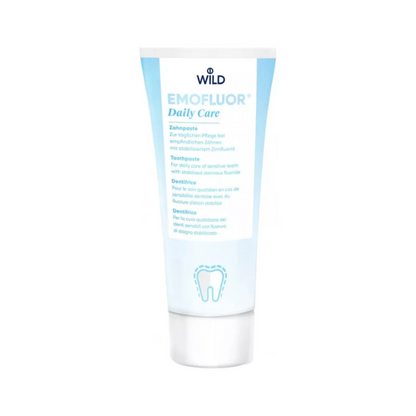 Emofluor daily care toothpaste – advanced enamel protection & cavity prevention 75ml