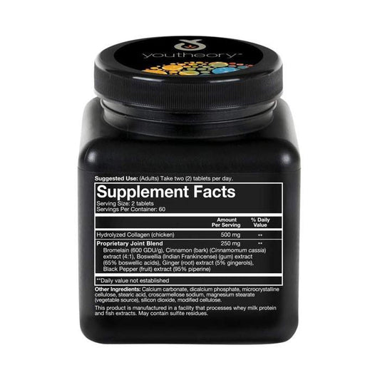 Youtheory Men's Joint Collagen Advanced 120's