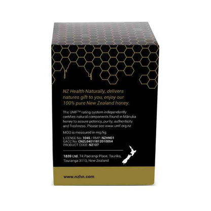 NZ Health UMF 15+ Manuka Honey Immunity Digestion & Healing Support – 250g