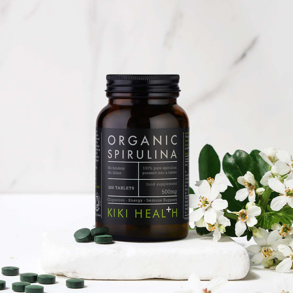 KIKI Health Organic Spirulina - 200 Tablets KIKI Health