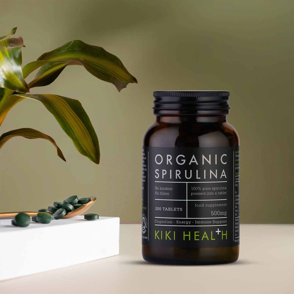KIKI Health Organic Spirulina - 200 Tablets KIKI Health