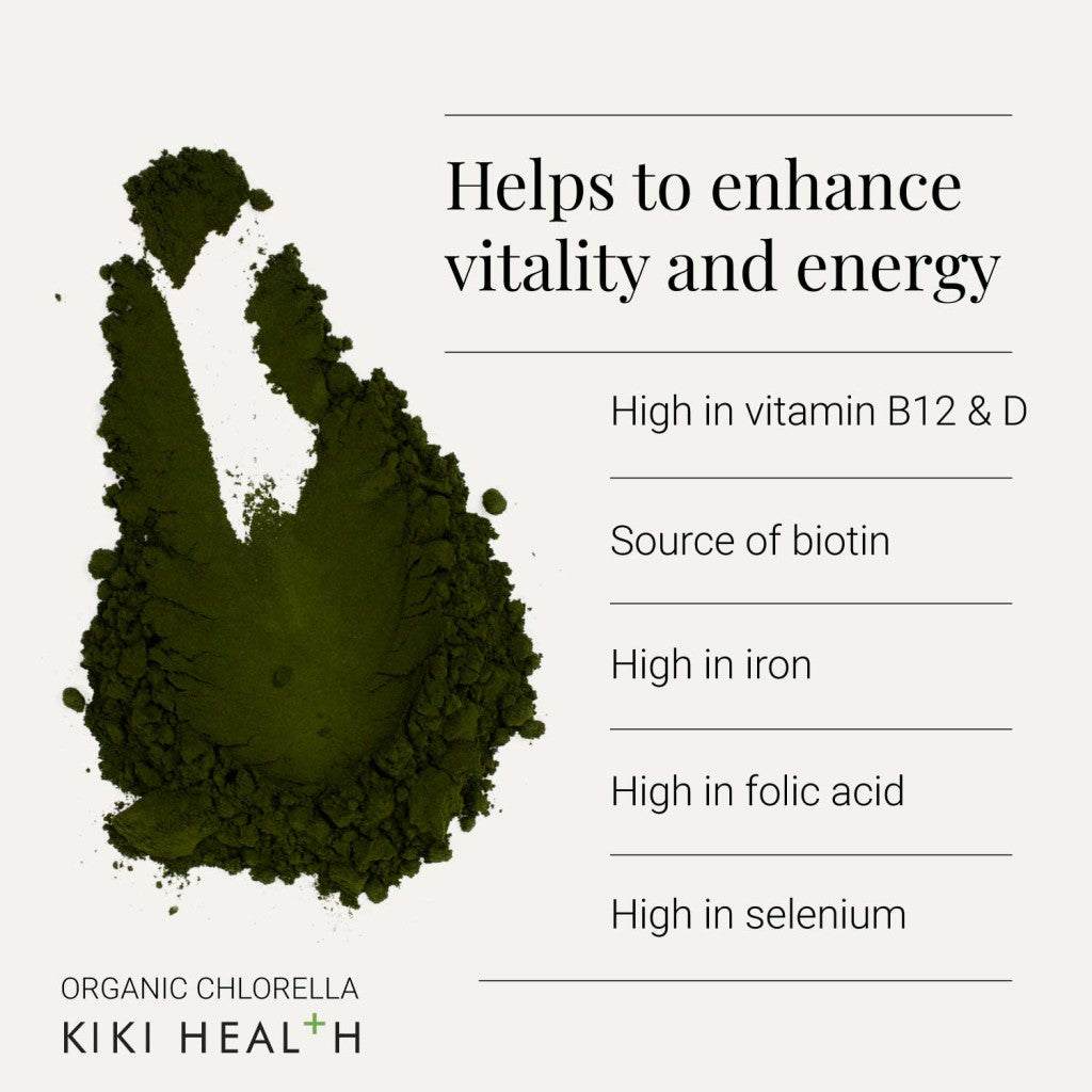 KIKI Health Organic Chlorella - 200g KIKI Health
