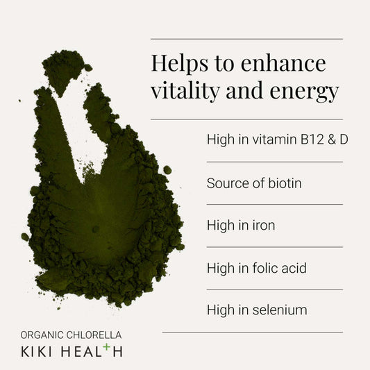 KIKI Health Organic Chlorella - 200g KIKI Health