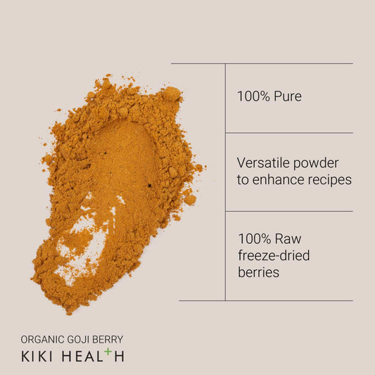KIKI Health Organic Goji Berry Powder - 70g KIKI Health