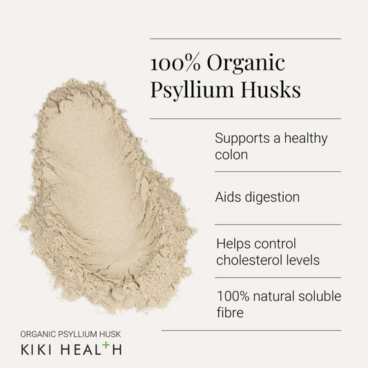 KIKI Health Organic Psyllium Husks - 275g KIKI Health