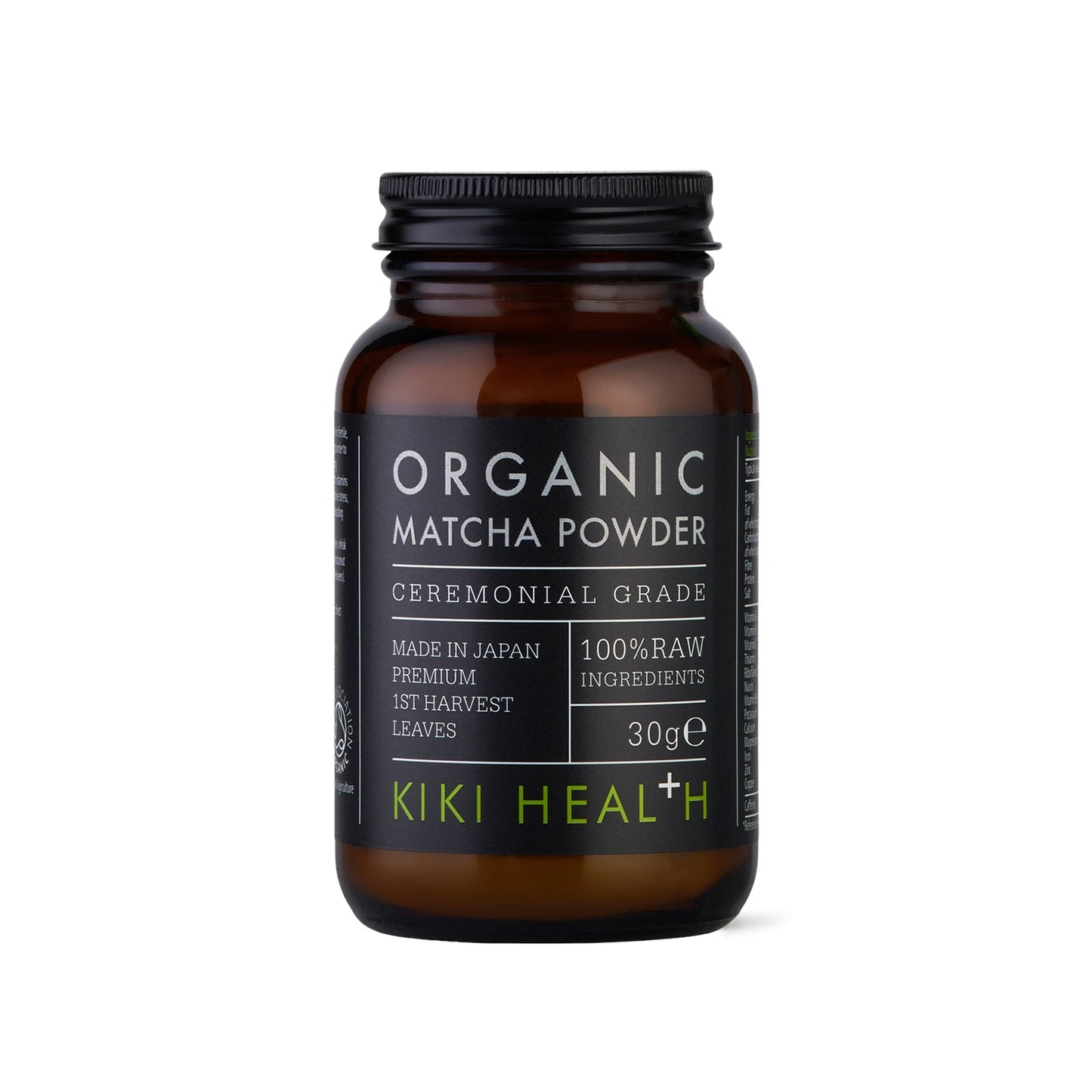 KIKI Health Organic Matcha Powder - 30g KIKI Health