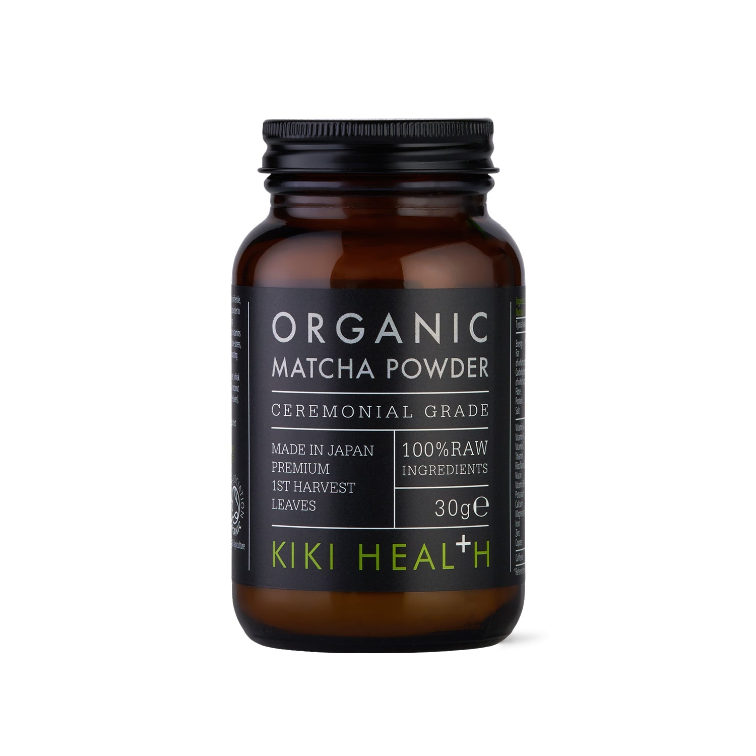 KIKI Health Organic Matcha Powder - 30g KIKI Health