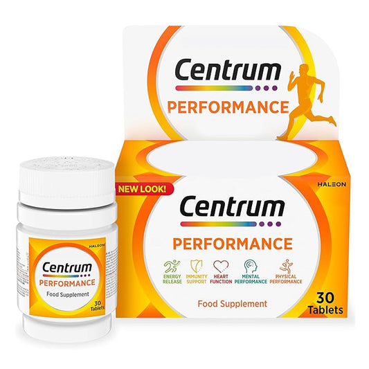 Centrum Energy Adult Multivitamin Supplement Tablets With Ginseng & Ginkgo - 30's Centrum