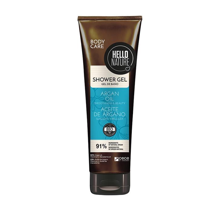 Hello Nature Argan Oil Shower Gel 250ml Hello Nature