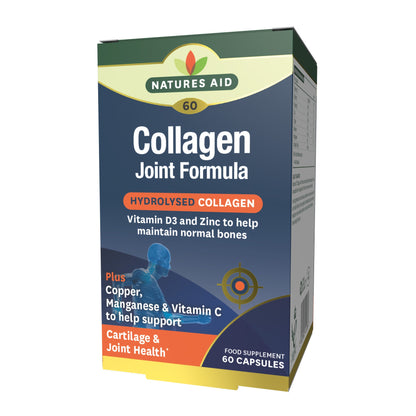 Natures Aid Collagen Joint Formula 60's Capsules
