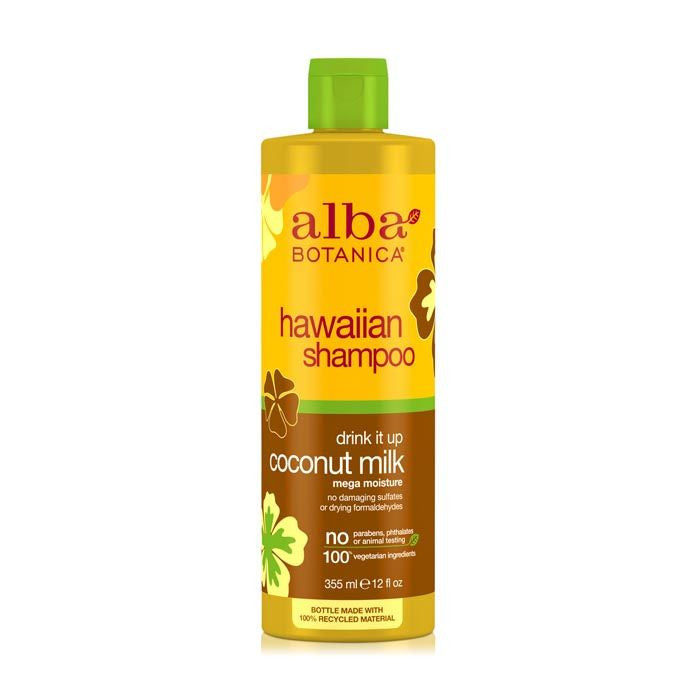 Alba Hawain Drink It Up Coconut Milk Shampoo 355 ml Alba