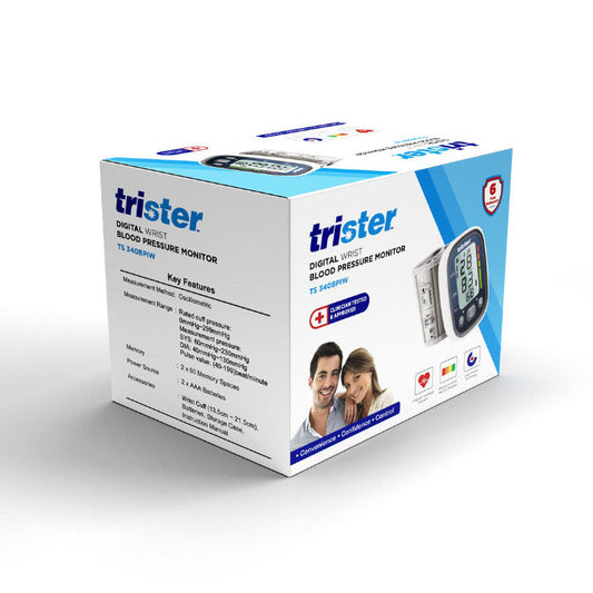 Trister Digital Wrist Blood Pressure Monitor TS 340BPIW Trister