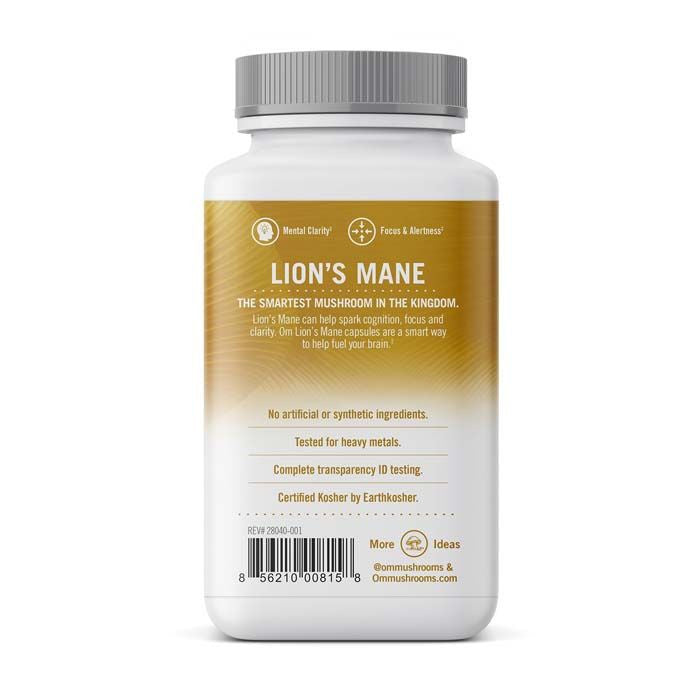 Om Lion'S Mane Mushroom Superfood 90 Vegetable capsules OM