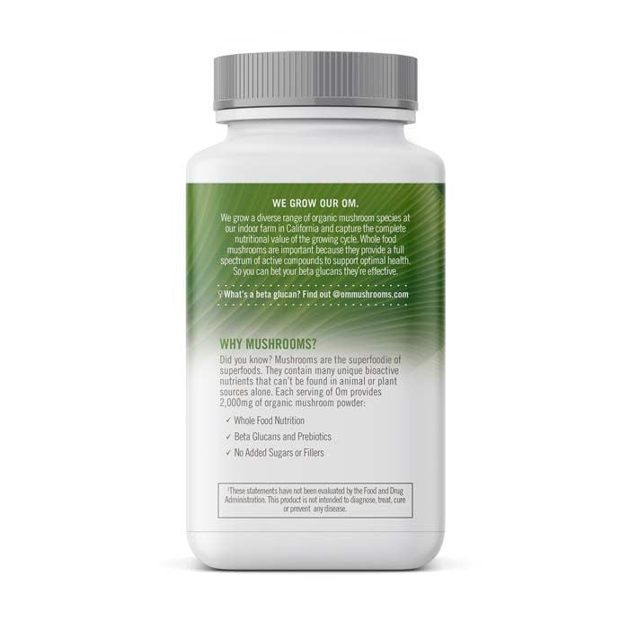 Om Reishi Mushroom Superfood 90 Vegetable capsules OM