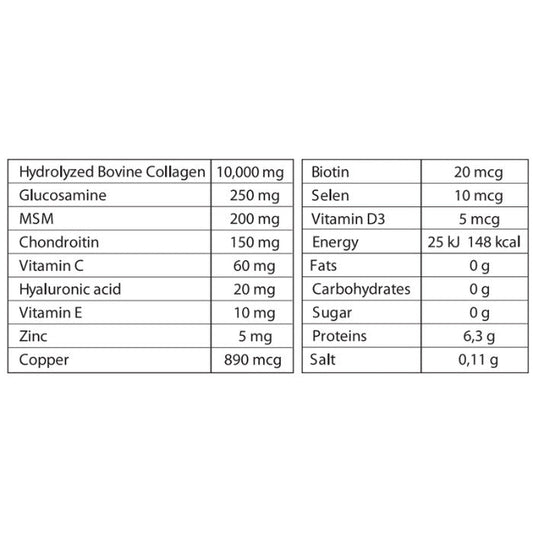 Sunshine Nutrition Platinum Collagen Joint Shots 20's X 25 ml