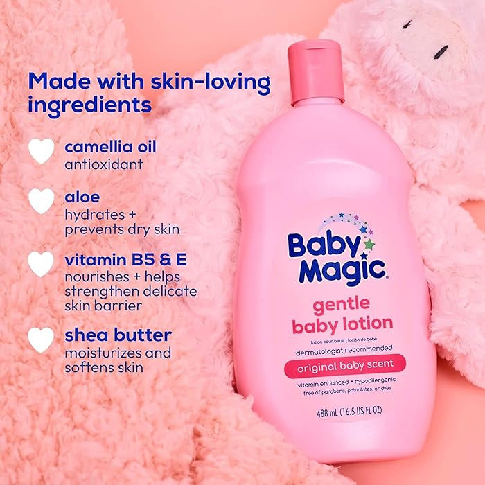 Baby Magic Gentle Baby Lotion Original Scent - 488ml Baby Magic