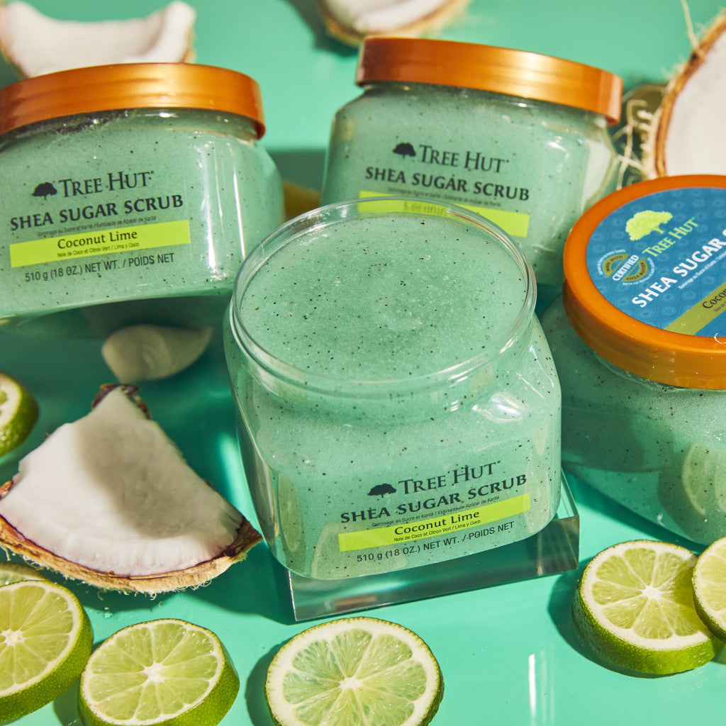 Tree Hut Shea Sugar Scrub Coconut Lime - 510g Tree Hut