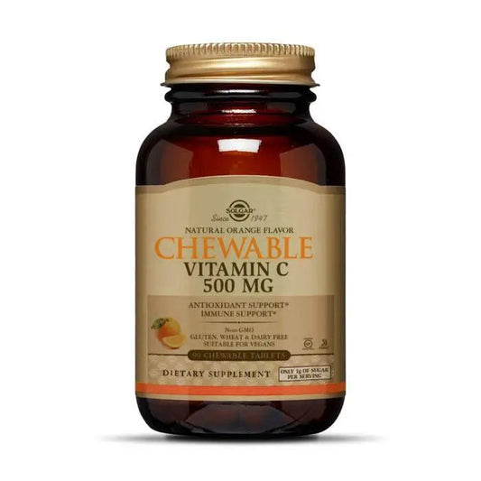 Solgar Chewable Vitamin C 500 mg Chewable Tablets 90's Solgar