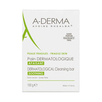 A-Derma Fragile Skin Dermatological Cleansing Bar - 100g