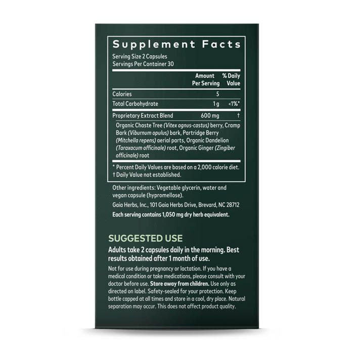 Gaia Herbs Fertility Support Phyto - 60 Capsules Gaia Herbs