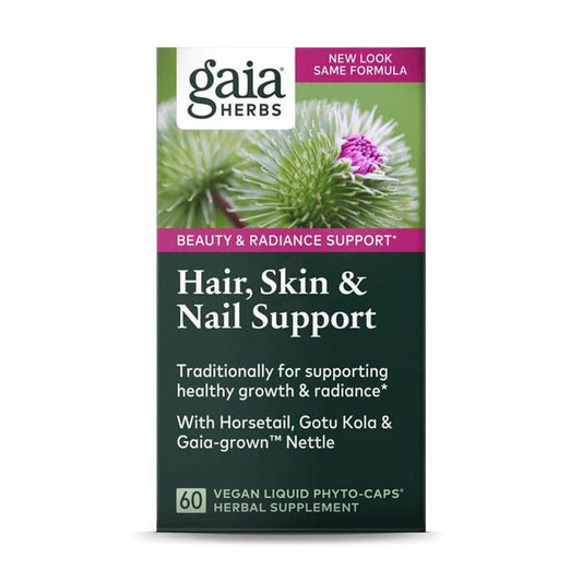 Gaia Herbs Hair Skin & Nail Support - 60 Capsules Gaia Herbs