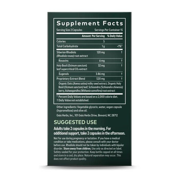 Gaia Herbs Stress Response - 30 Capsules Gaia Herbs