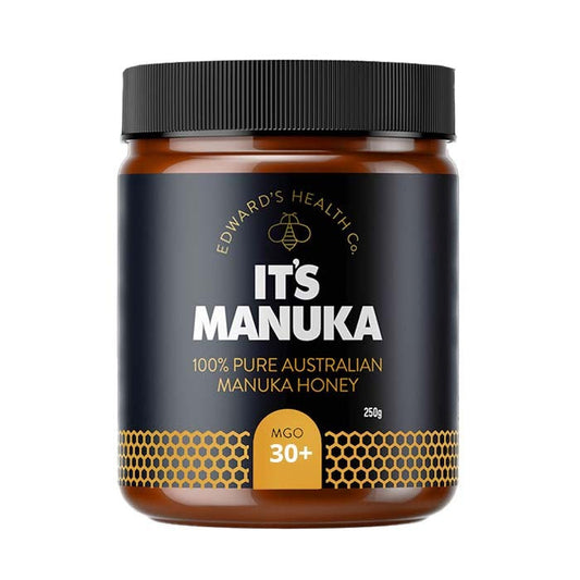 IT'S MANUKA 100%Australian Manuka Honey 30+ MGO - 250g IT'S MANUKA