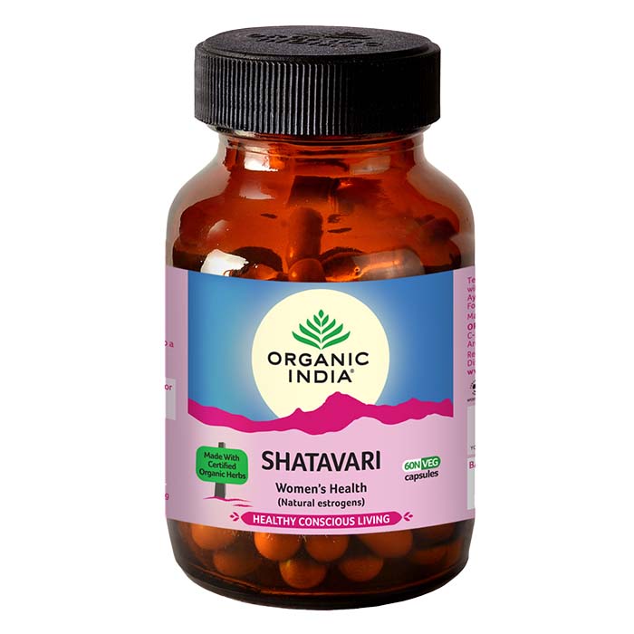 Organic India Shatavari Hormonal Balance - 90 Capsules Organic India