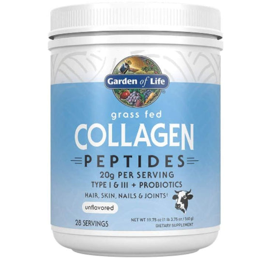 Garden of Life Grass Fed Collagen Peptides Powder 560g