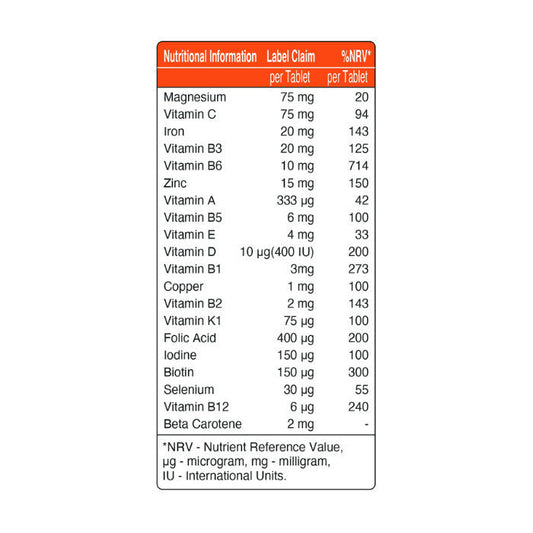 Vital Healthcare Vital Pregna Original - 30 Tablets Vital Healthcare
