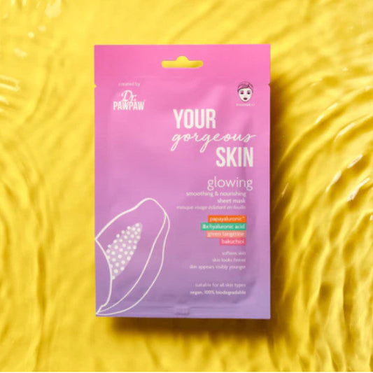 Dr Pawpaw Glowing Sheet Mask 25ml Dr Pawpaw