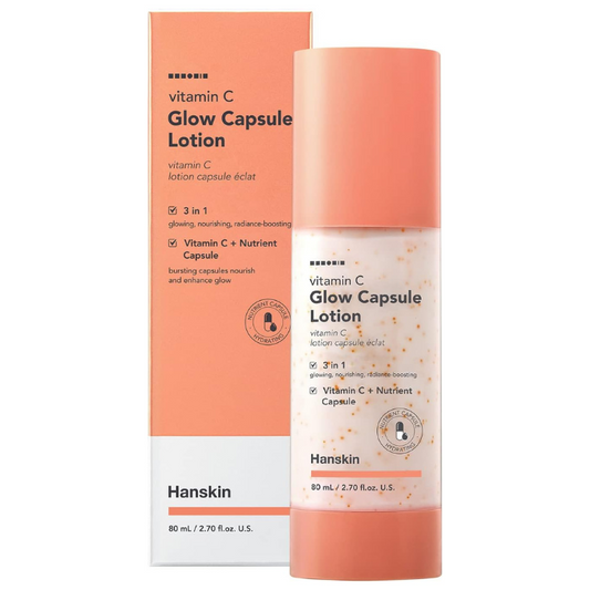 Hanskin Vitamin C Glow Capsule Lotion 80ml Hanskin