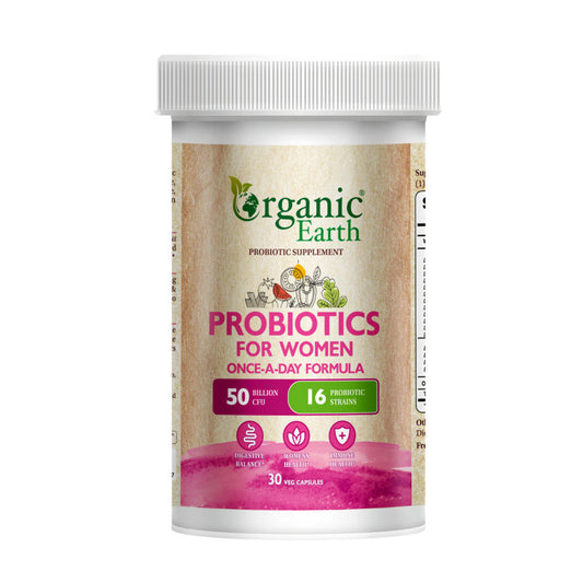 Organic Earth Probiotics For Women Cap 30s