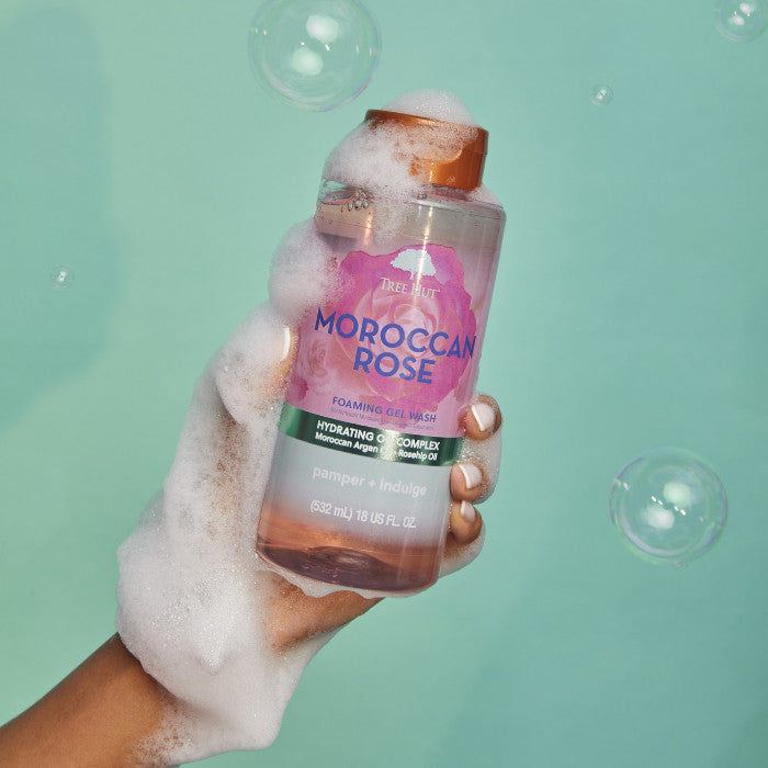 Tree Hut Moroccan Rose Foaming Gel Wash - 532ml Tree Hut