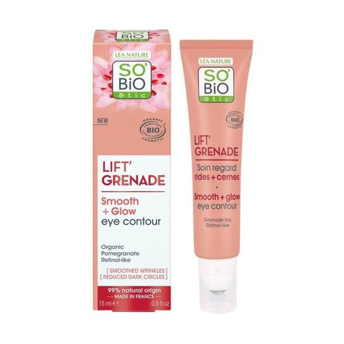 So Bio Etic Organic Lift Smooth + Glow Eye Contour 15ml So Bio Etic