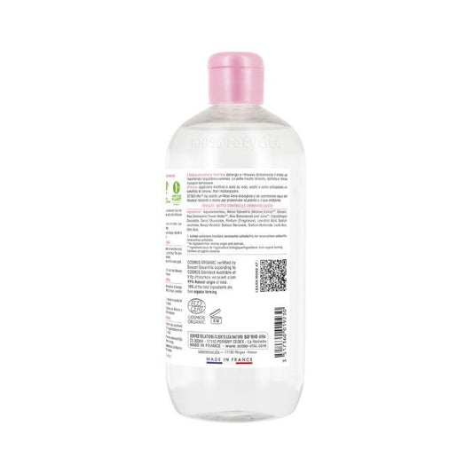 So Bio Etic Organic Soothing Micellar Water Aloe Vera Sensitive and Reactive Skin 99% Natural 500ml So Bio Etic